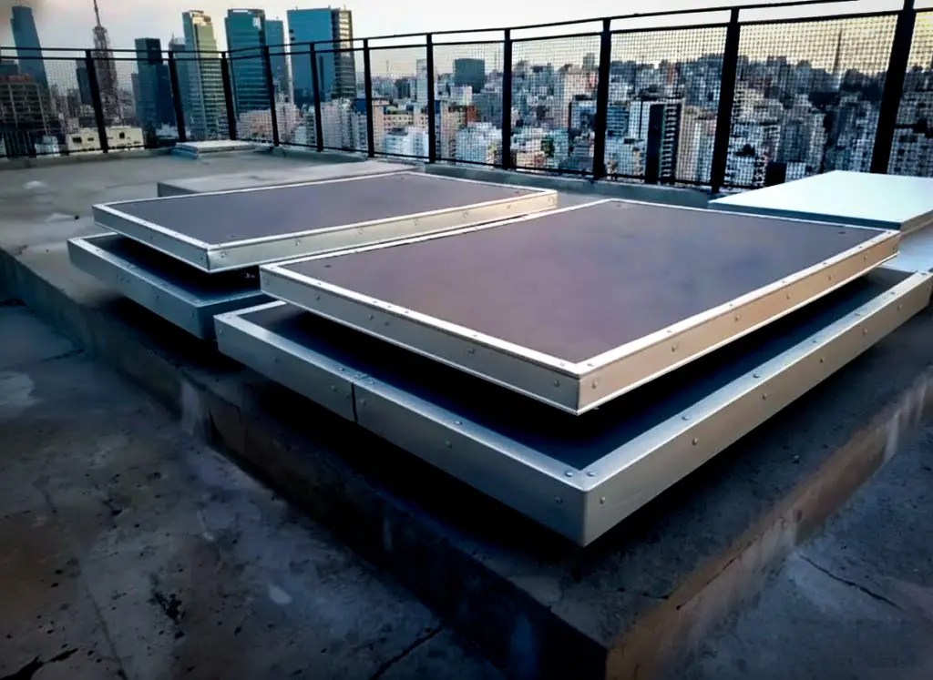 Área técnica isolada